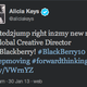 Image for article titled BlackBerry Spokesperson Alicia Keys Tweets From Her iPhone